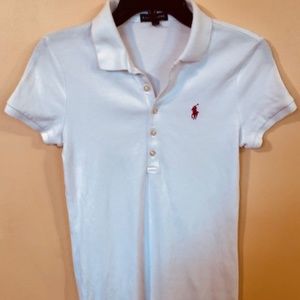Ralph Lauren Women's White Polo Dress